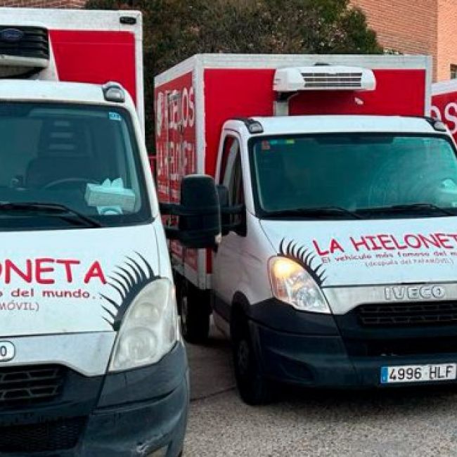 Distribuidor de hielos a domicilio