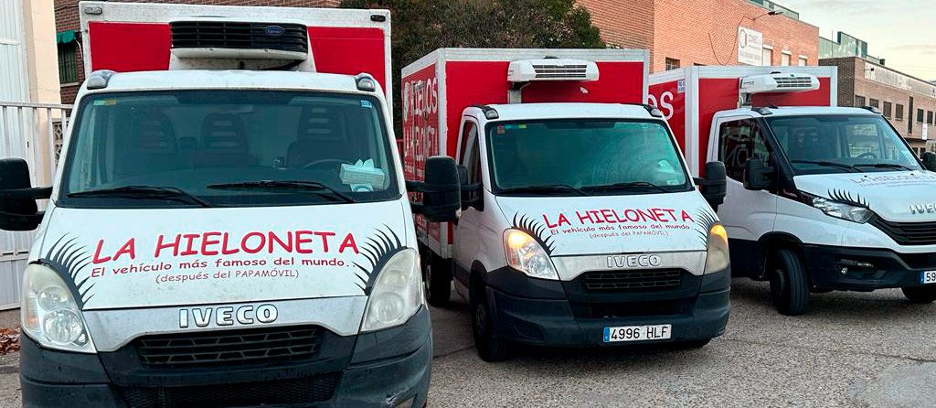 Distribuidor de hielos a domicilio